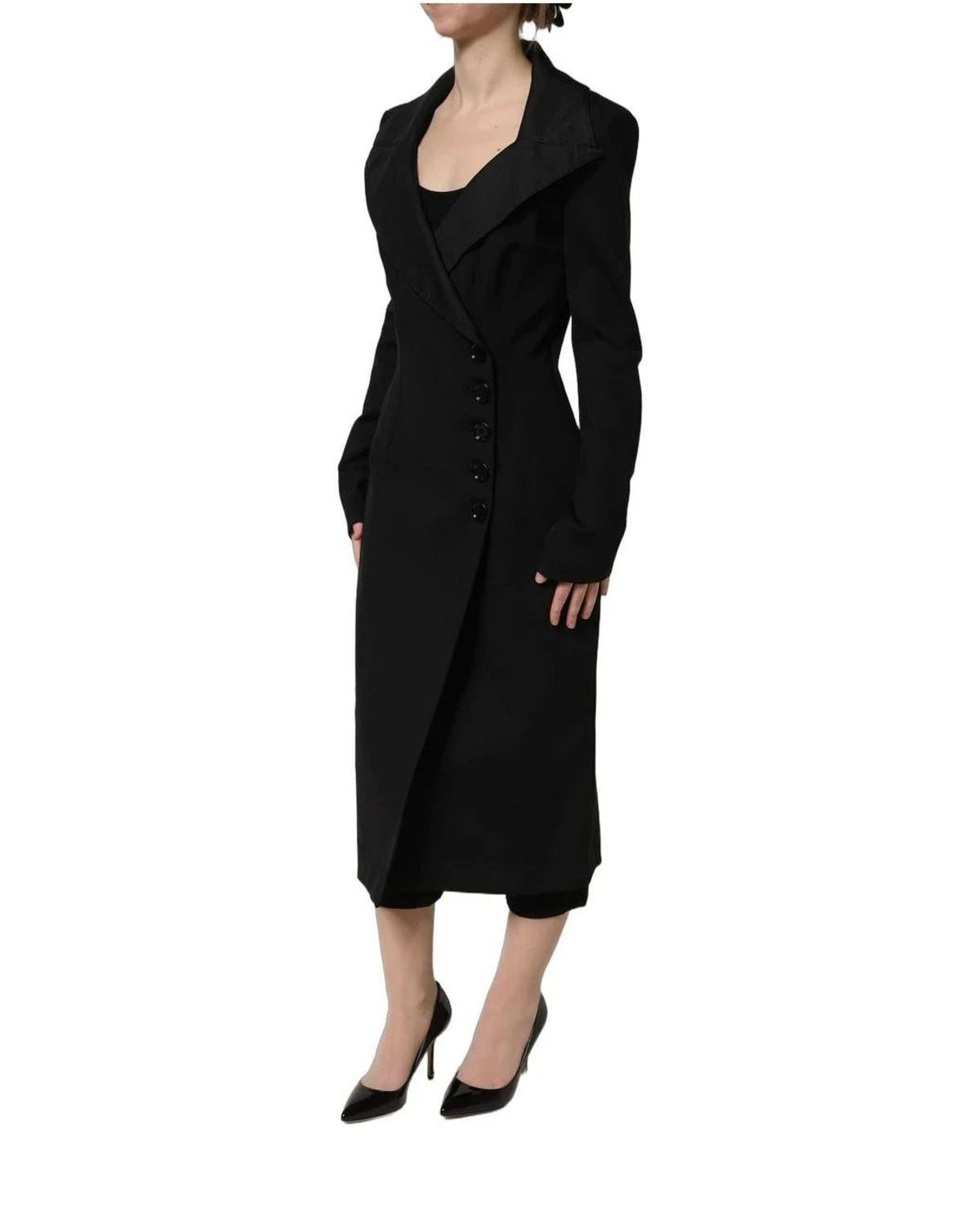 Dolce & Gabbana Overcoat in black, Nylon — view 6