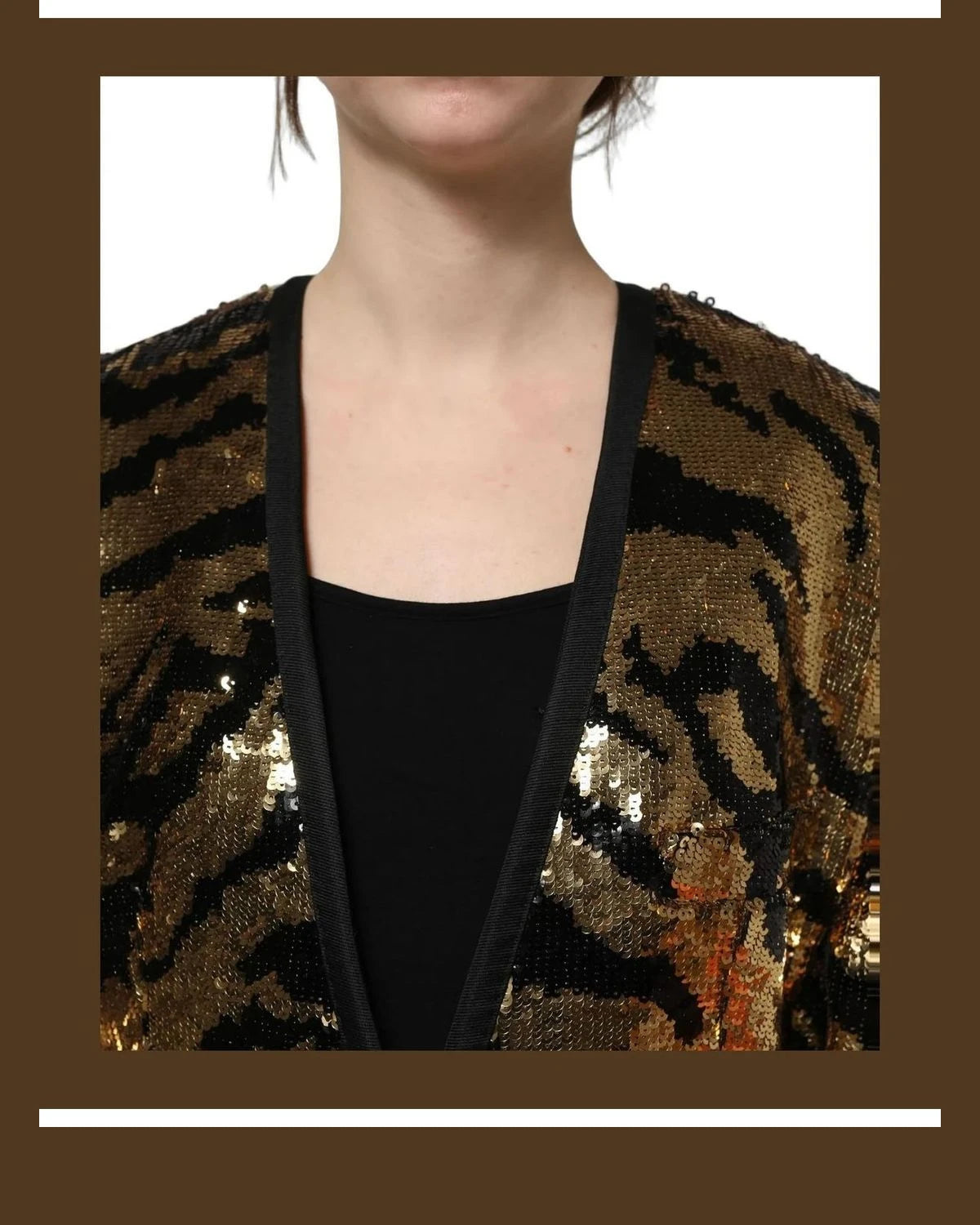 Dolce & Gabbana Blazer in gold, Polyester — view 5