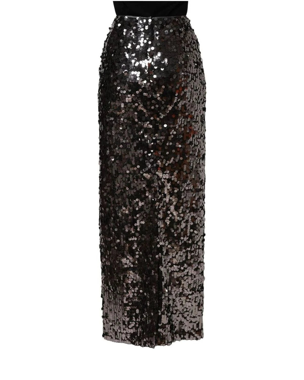 Dolce & Gabbana Skirt in brown, Silk — view 5