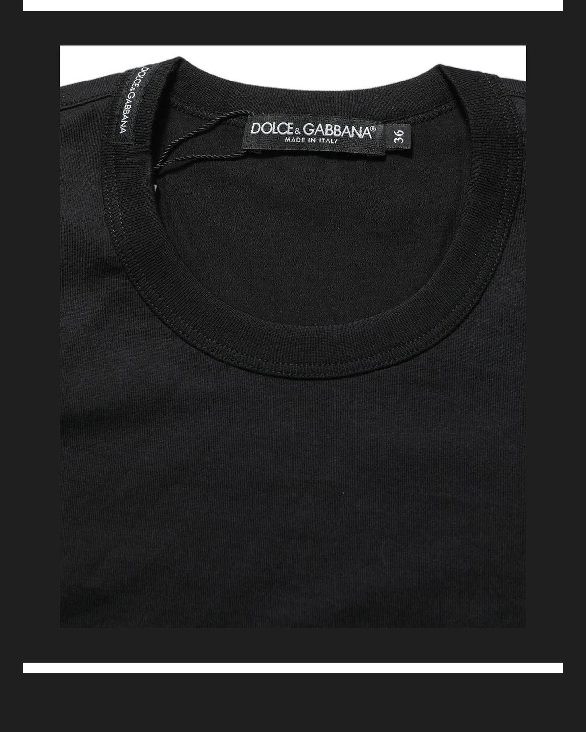 Dolce & Gabbana T-Shirt in black, Cotton