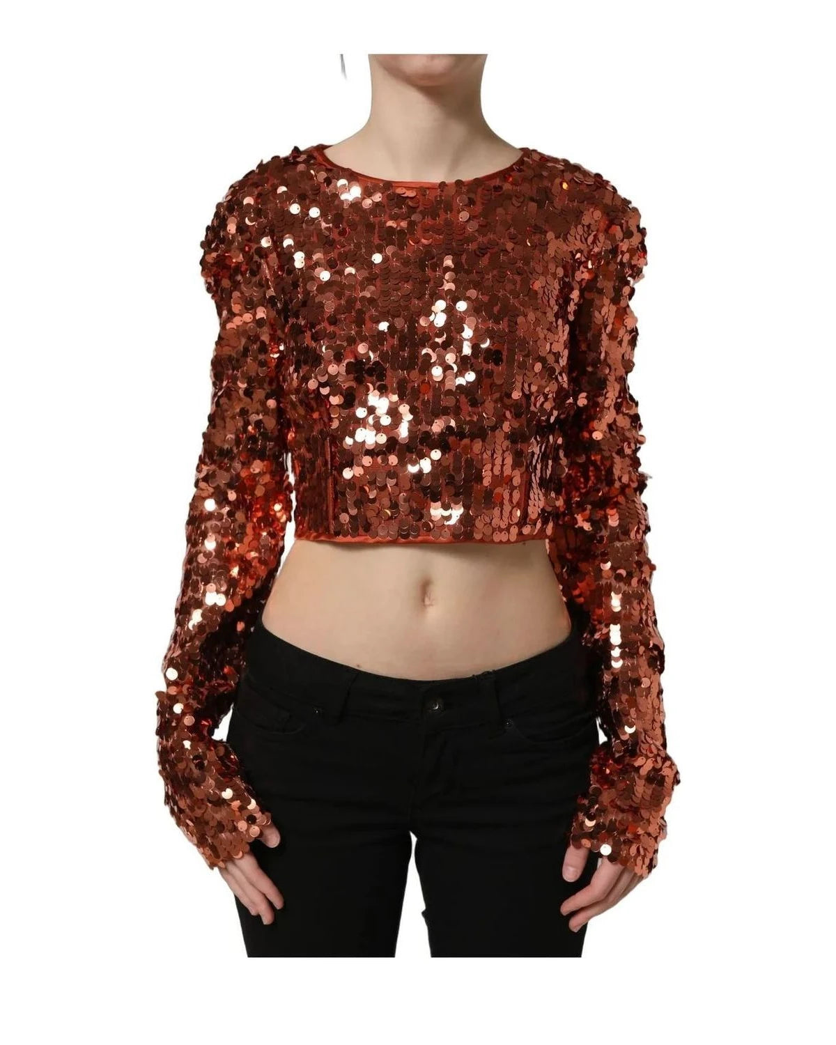 Dolce & Gabbana Blouse in red, Silk — view 6