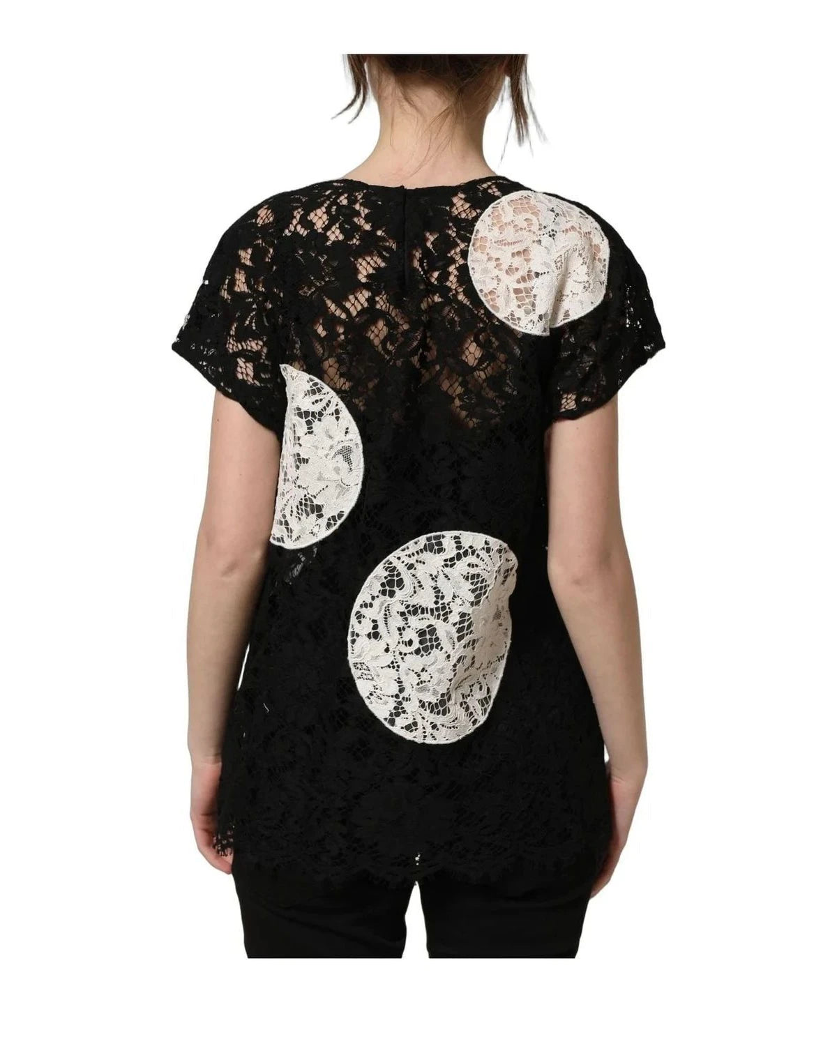 Dolce & Gabbana Blouse in black, Silk — view 6