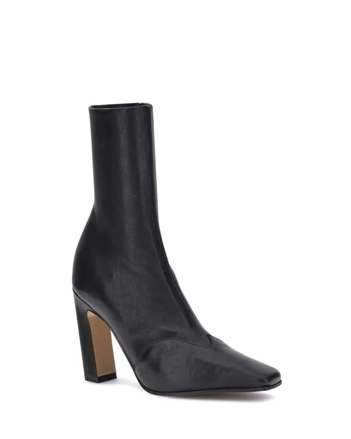 Khaite Black Ankle Boots
