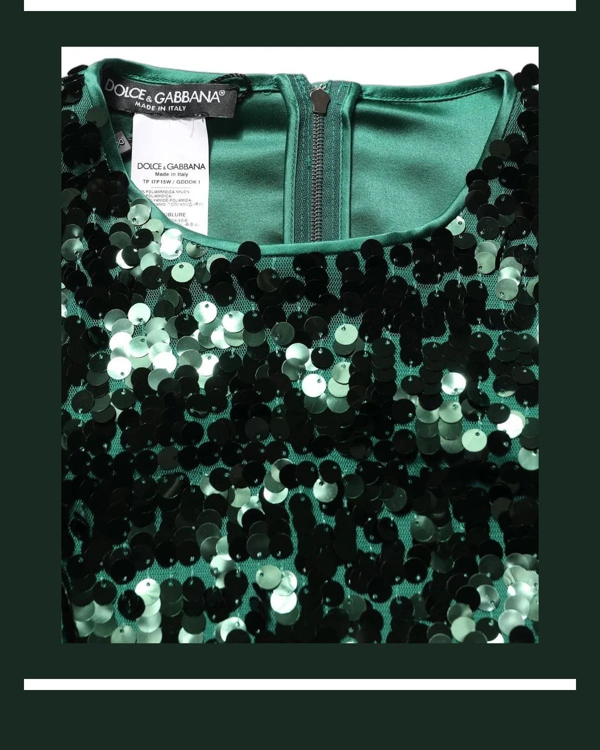 Dolce & Gabbana Blouse in green, Silk
