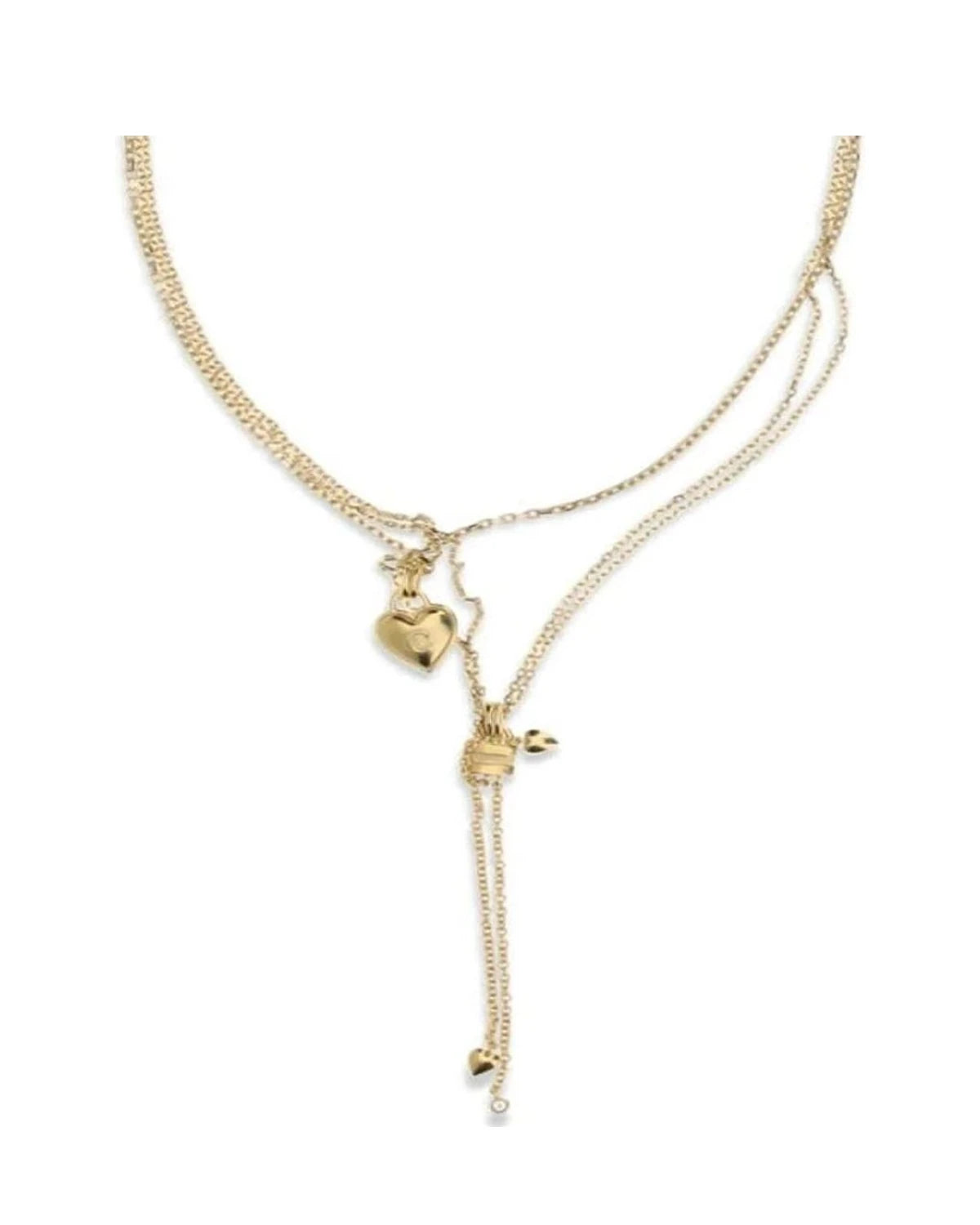 Chloé Necklace in gold, Brass — view 3