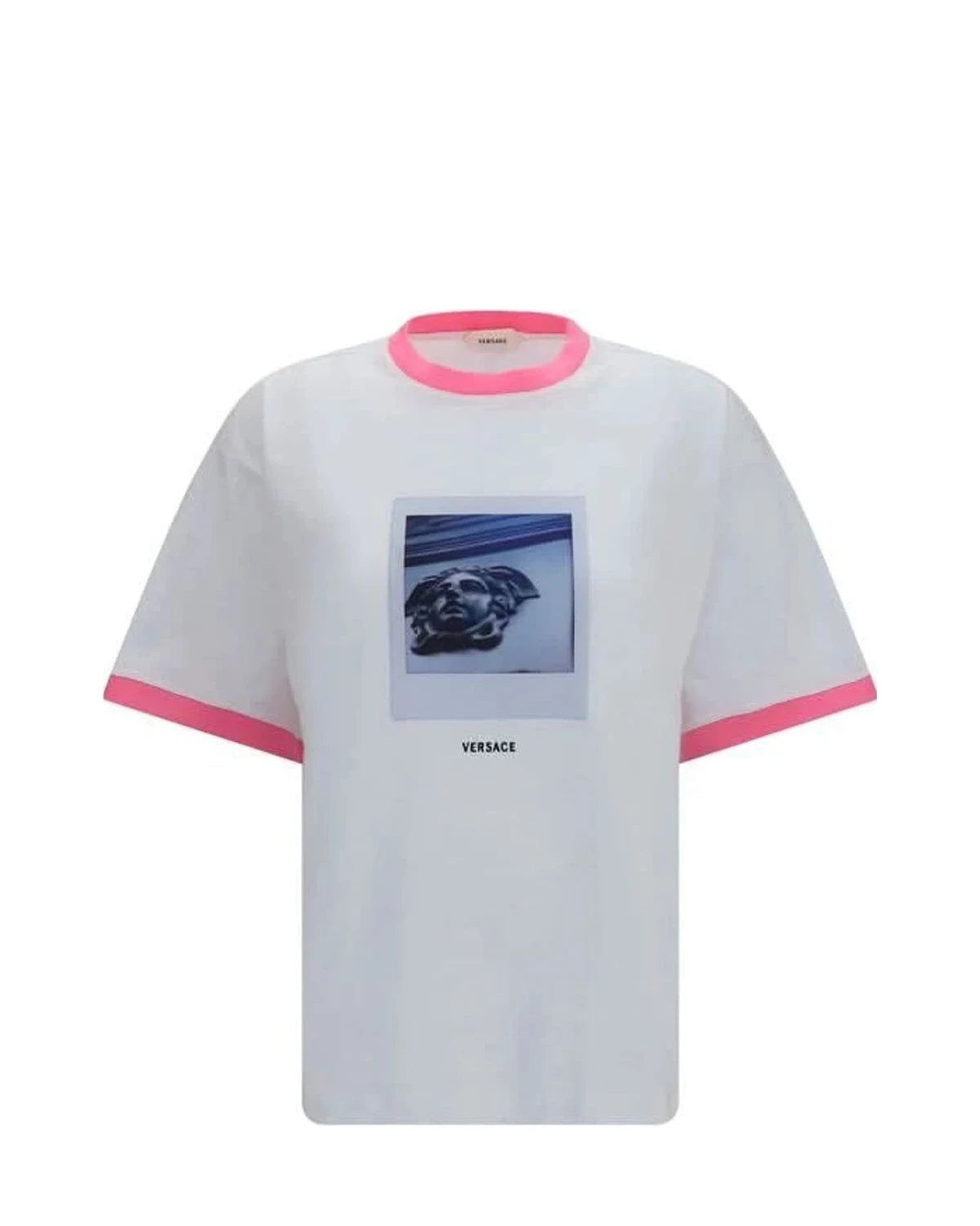 Versace T-Shirt in white, Cotton