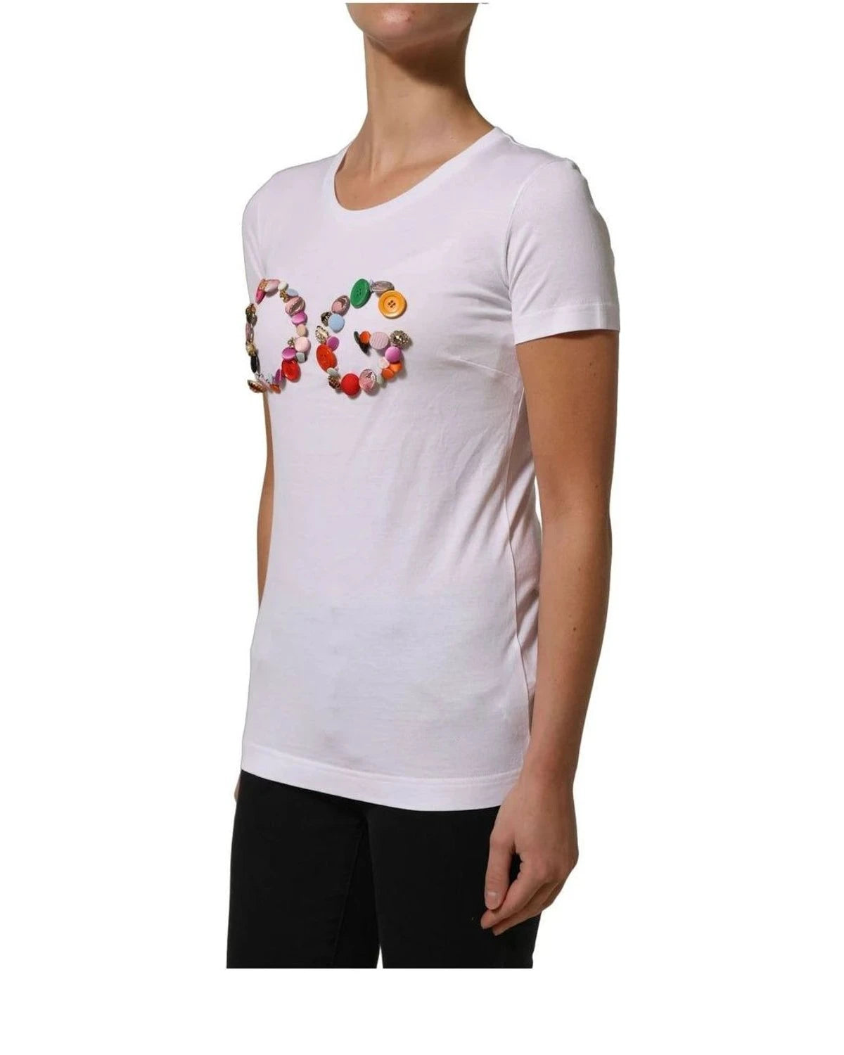 Dolce & Gabbana T-Shirt in white, Cotton — view 4