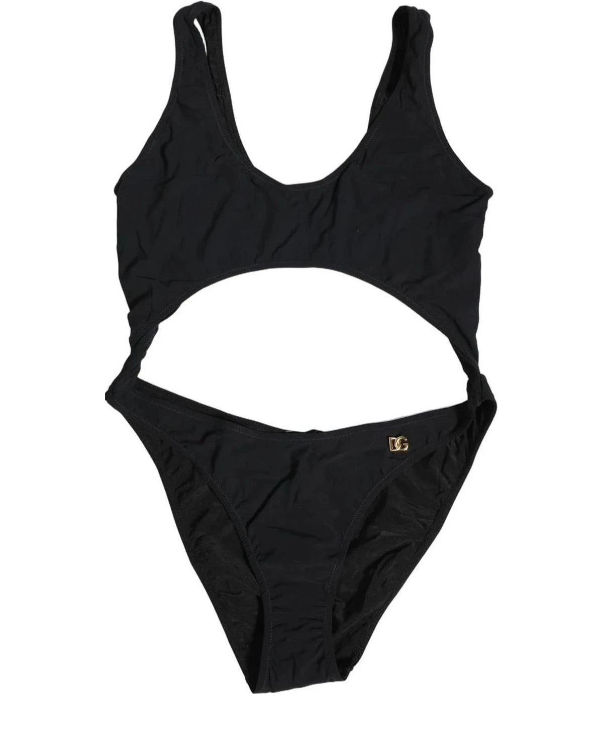 Dolce & Gabbana One-Piece Swimsuit in black — view 3