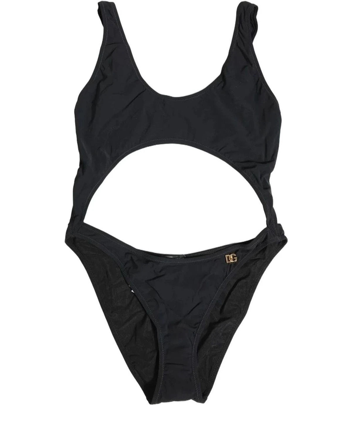 Dolce & Gabbana One-Piece Swimsuit in black