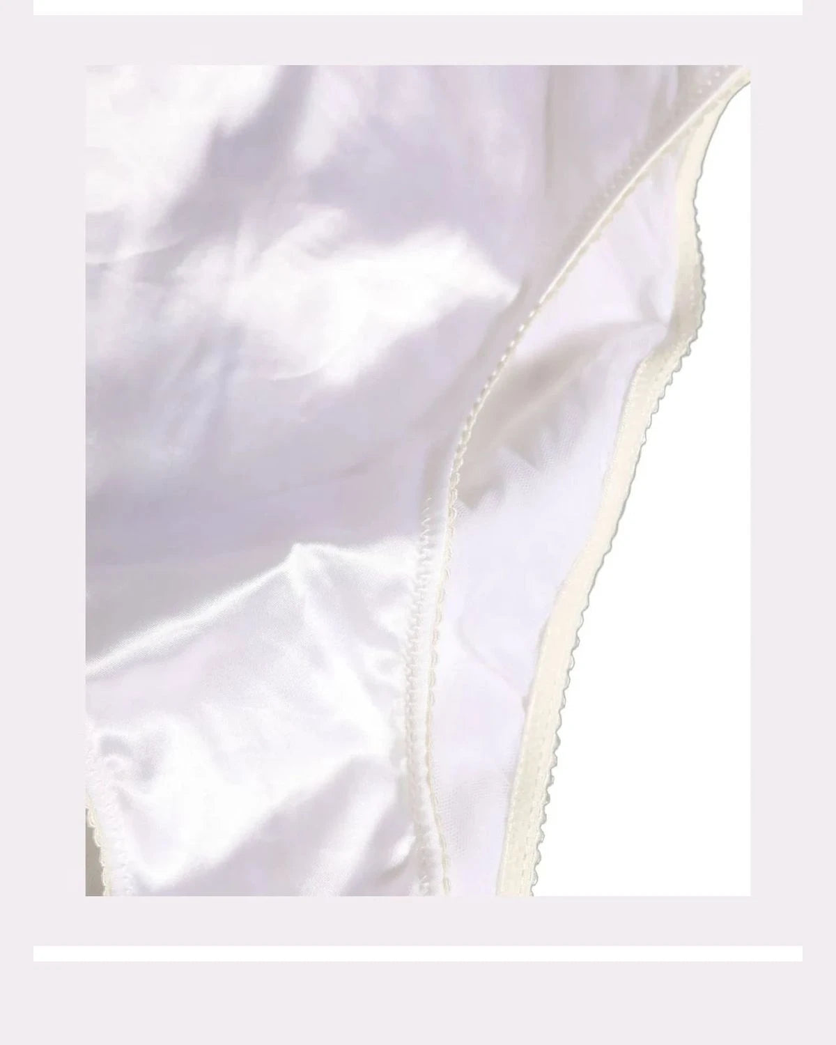 Dolce & Gabbana High Waisted Brief in white, Elastane — view 4