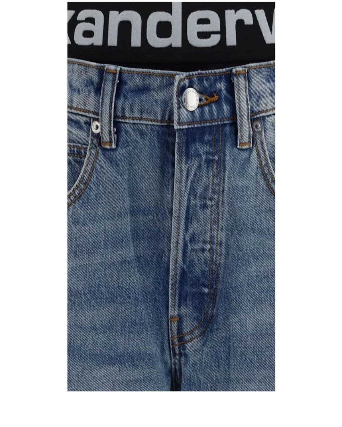 Alexander Wang Jean in blue, Cotton — view 3