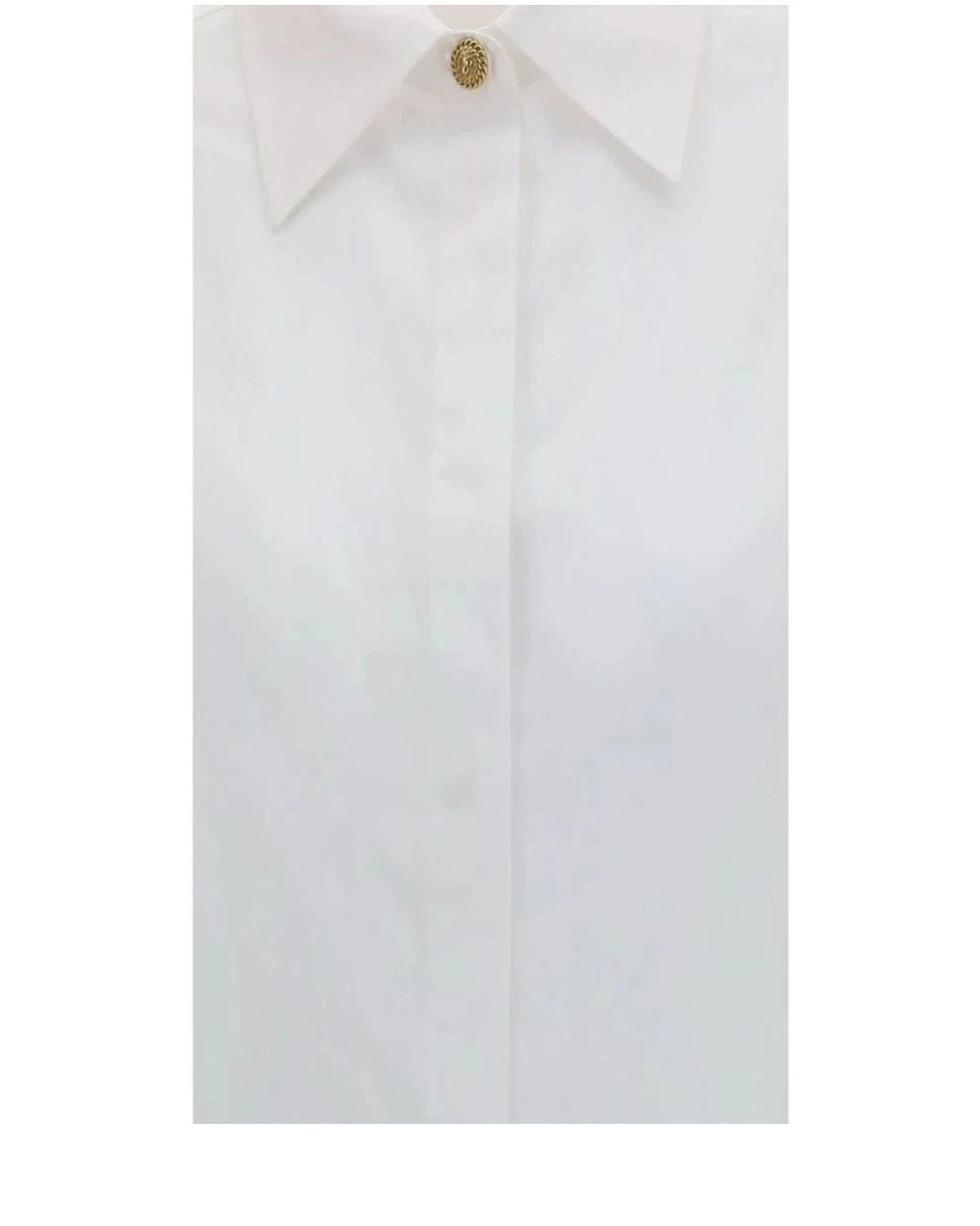 Balmain Dress Shirt in white, Cotton — view 3