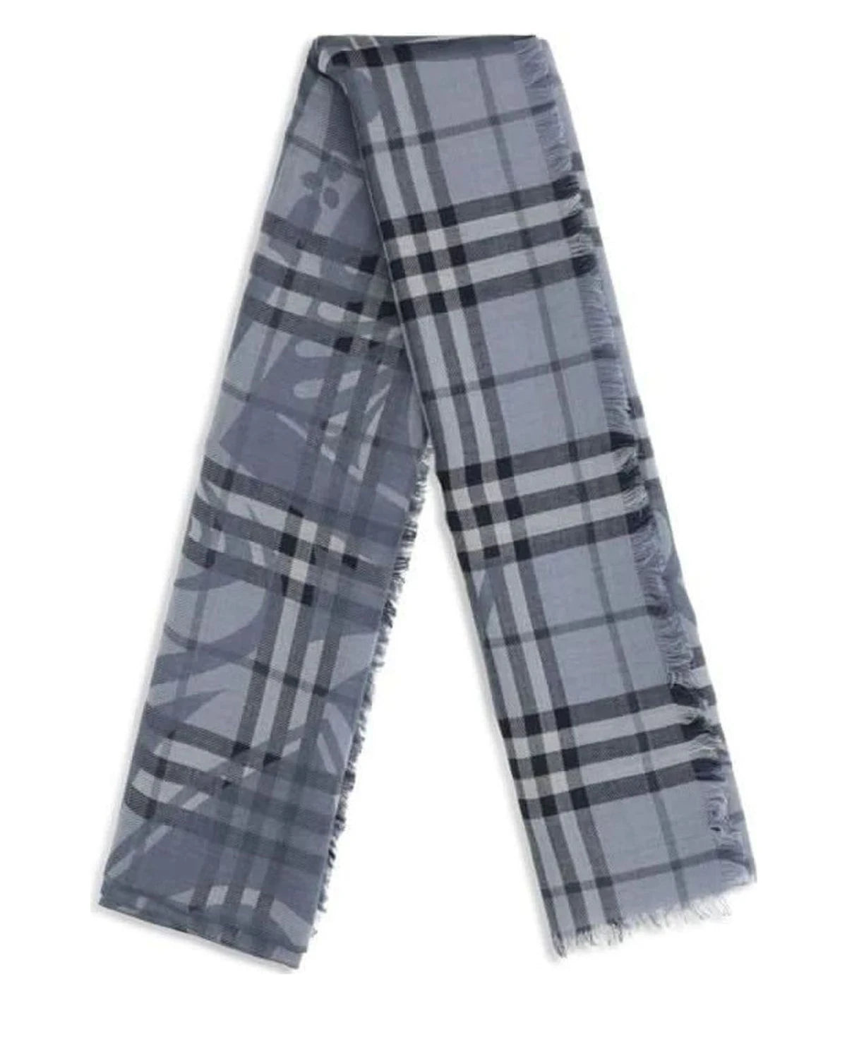 Burberry Scarves & Shawl in blue, Fleece Wool — view 2