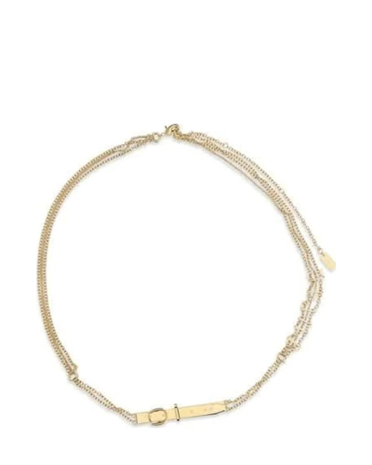 Chloé Bracelet in gold, Brass — view 2