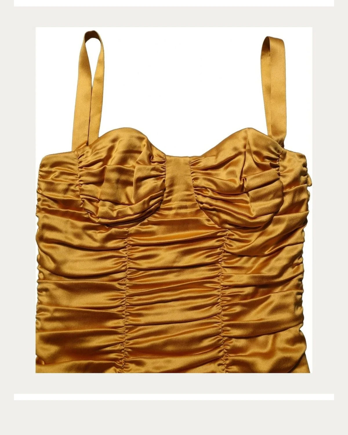 Dolce & Gabbana Dresse in gold, Silk — view 2