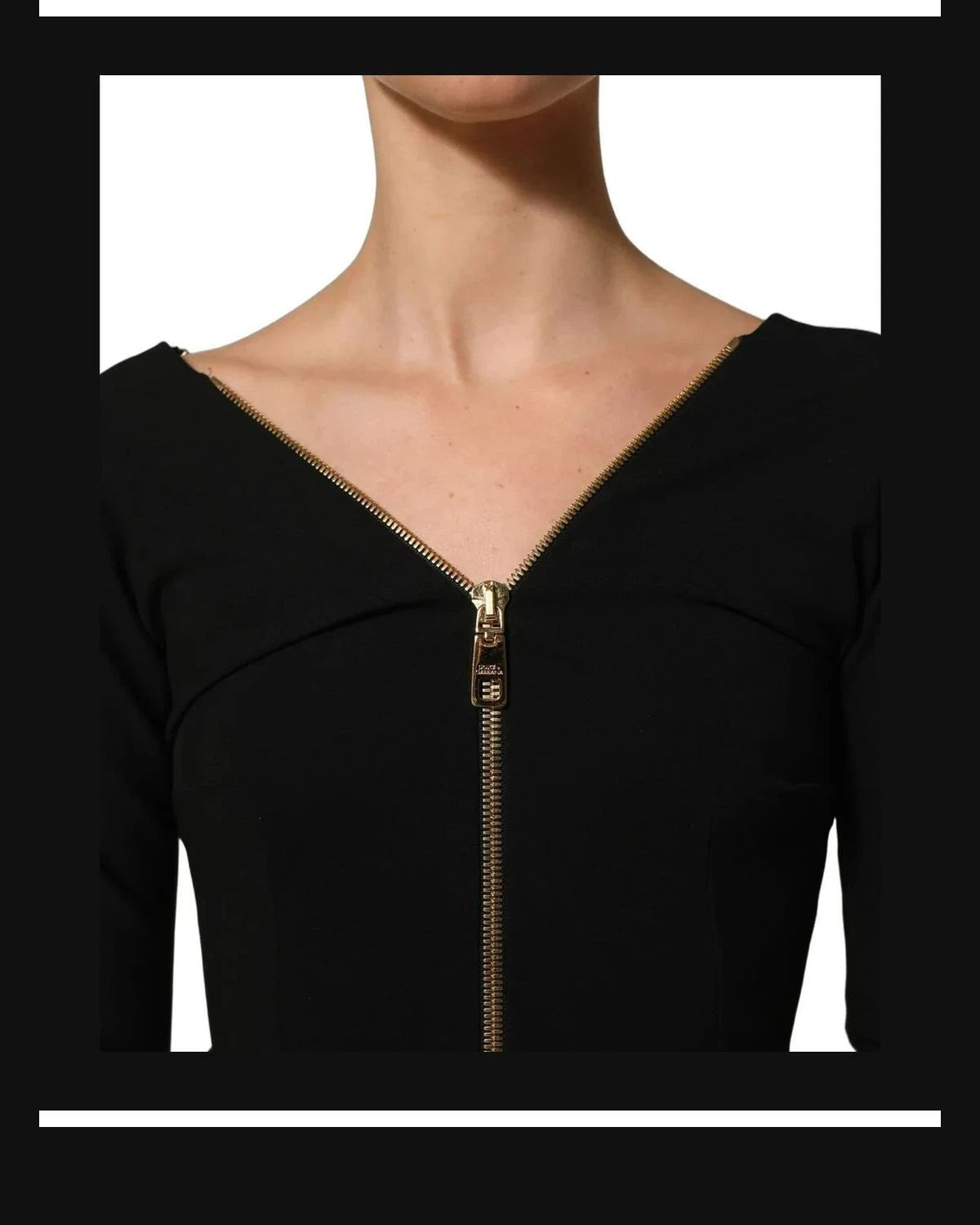 Dolce & Gabbana Dresse in black, Viscose — view 3