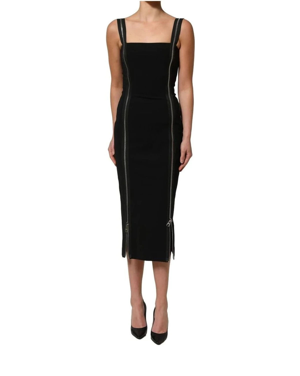 Dolce & Gabbana Dresse in black, Viscose — view 3