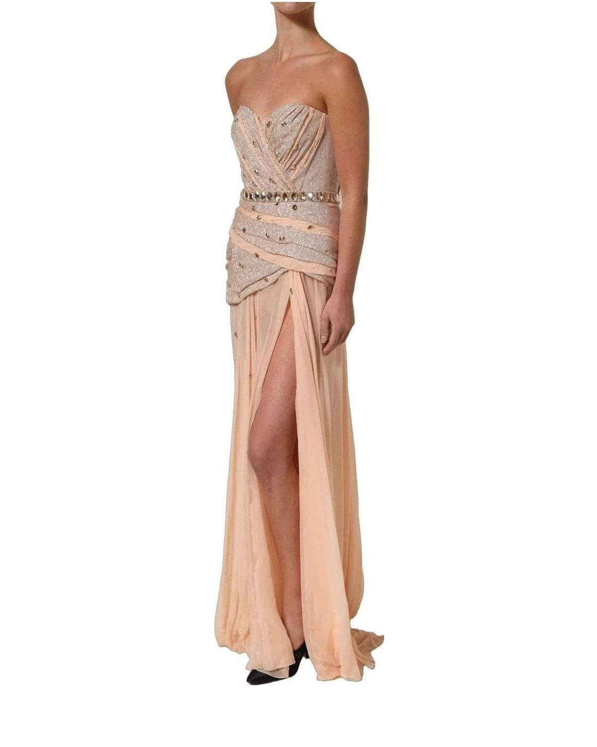 Dolce & Gabbana Dresse in beige, Silk — view 4