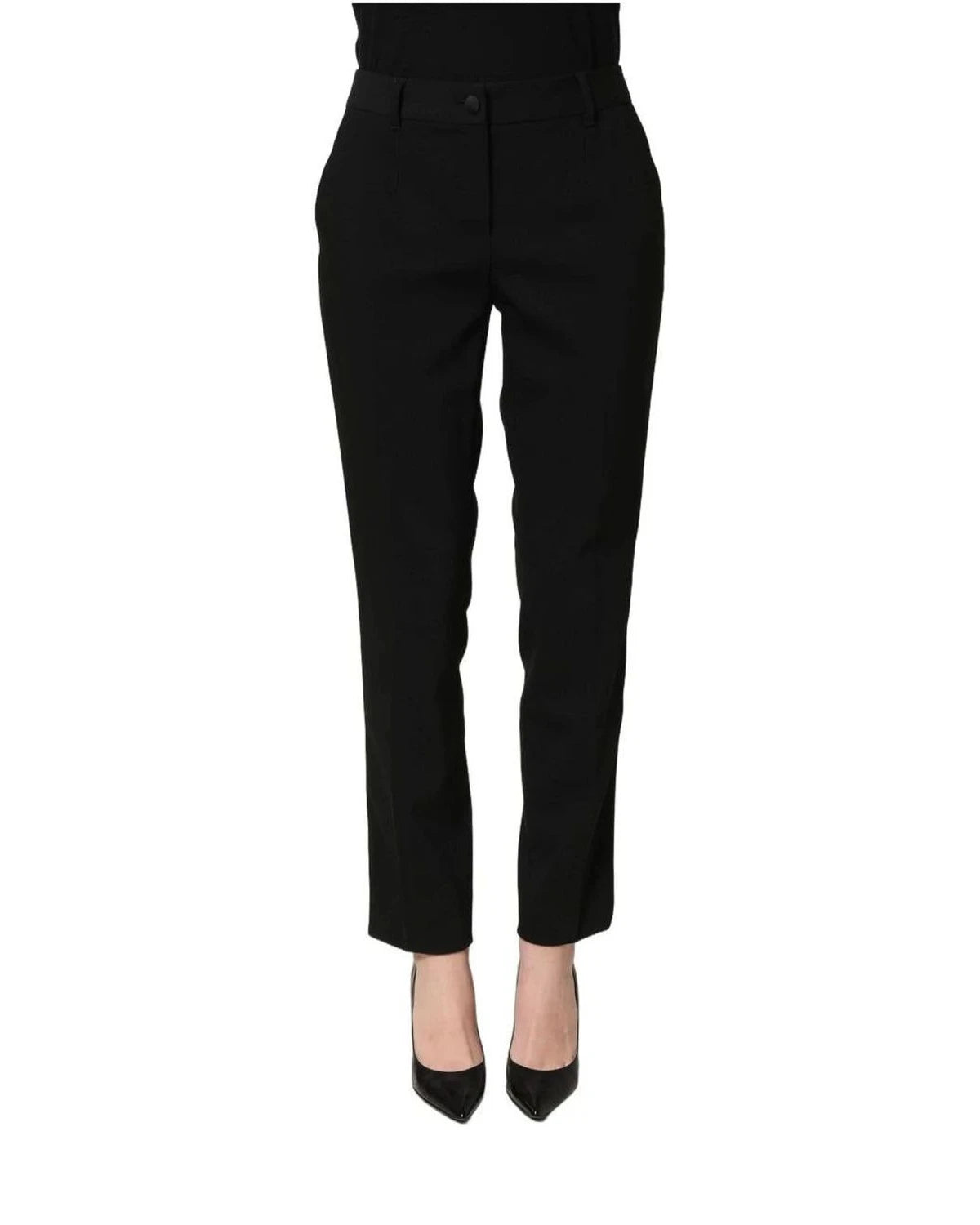 Dolce & Gabbana Trouser in black, Virgin Wool — view 2