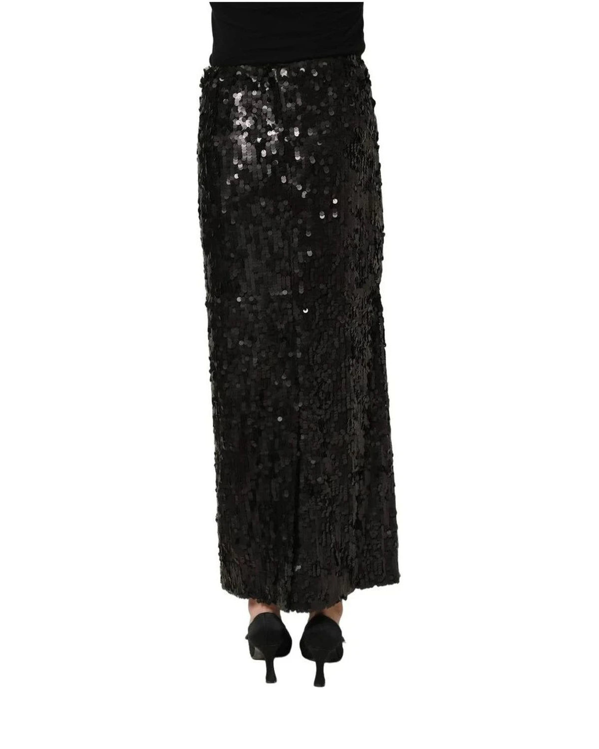 Dolce & Gabbana Skirt in black, Silk — view 4