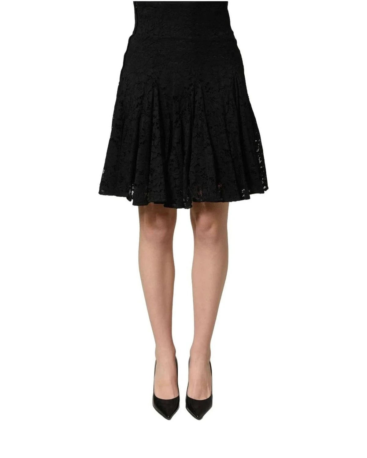 Dolce & Gabbana Skirt in black, Silk — view 2