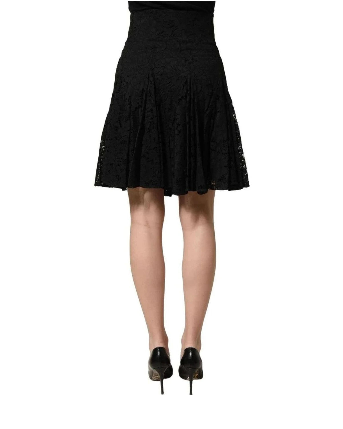 Dolce & Gabbana Skirt in black, Silk — view 4