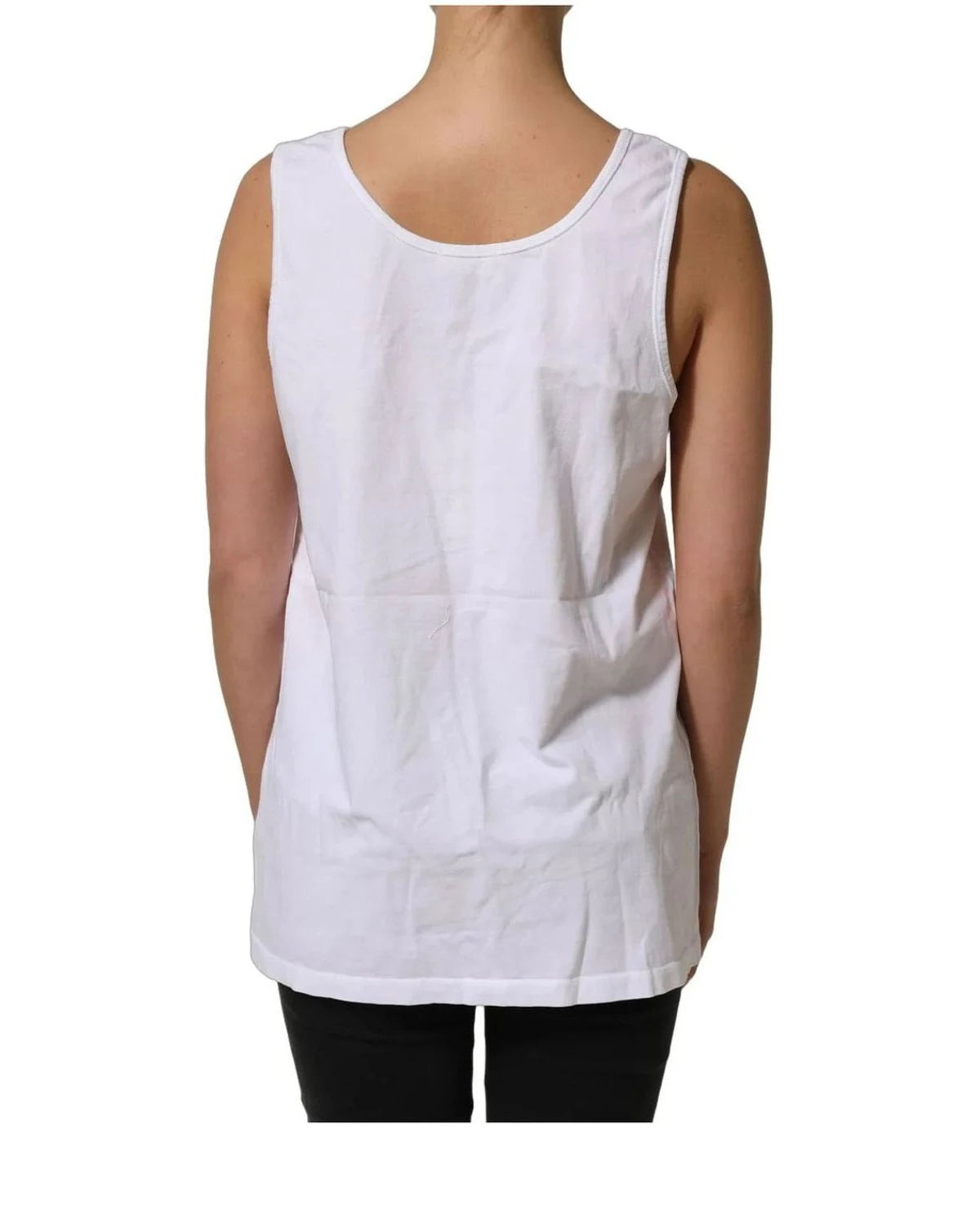American Vintage Tank Top in white, Cotton — view 5