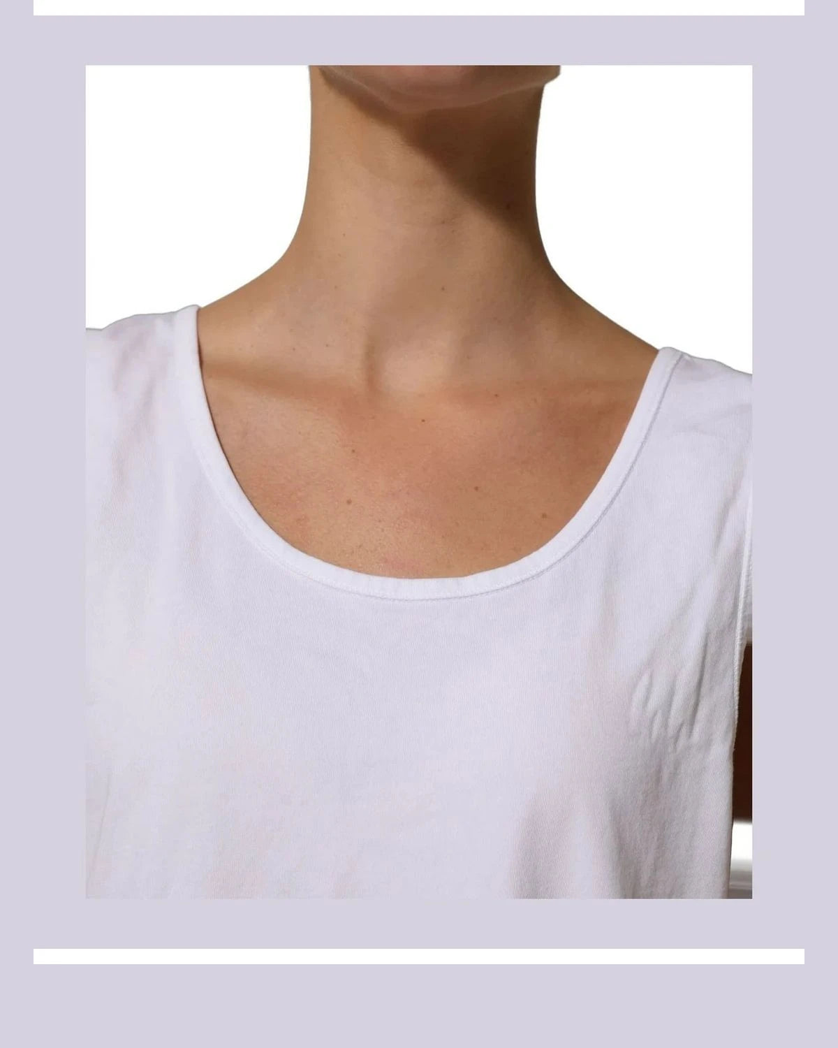 American Vintage Tank Top in white, Cotton — view 6
