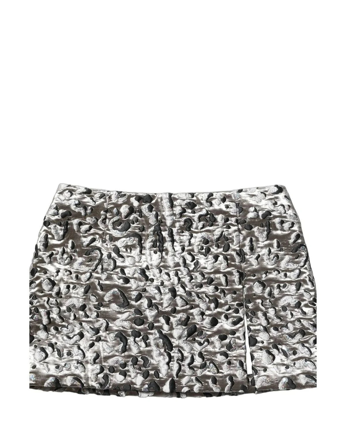 Dolce & Gabbana Skirt in silver, Silk — view 6