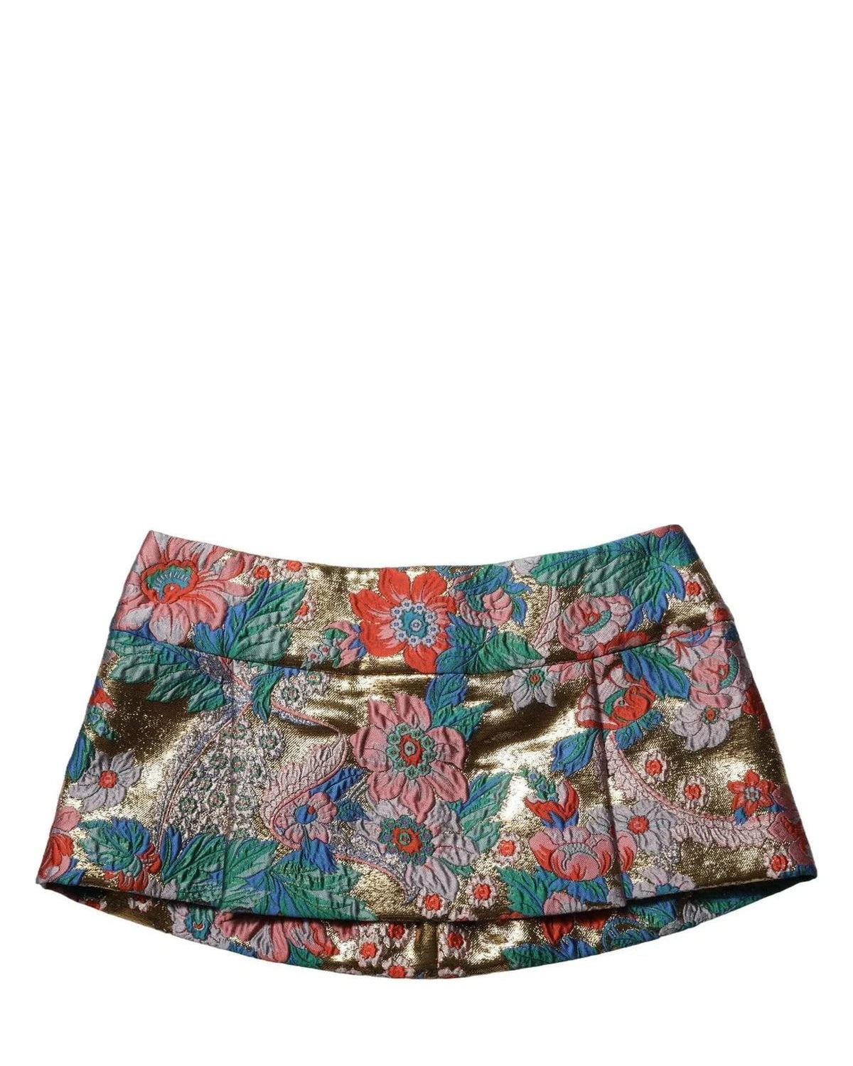 Dolce & Gabbana Skirt in gold, Polyester — view 6