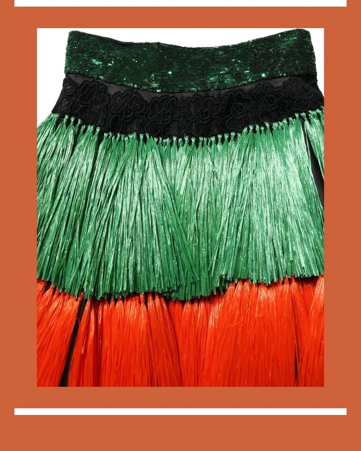 Dolce & Gabbana Skirt in multicolor, Silk — view 5