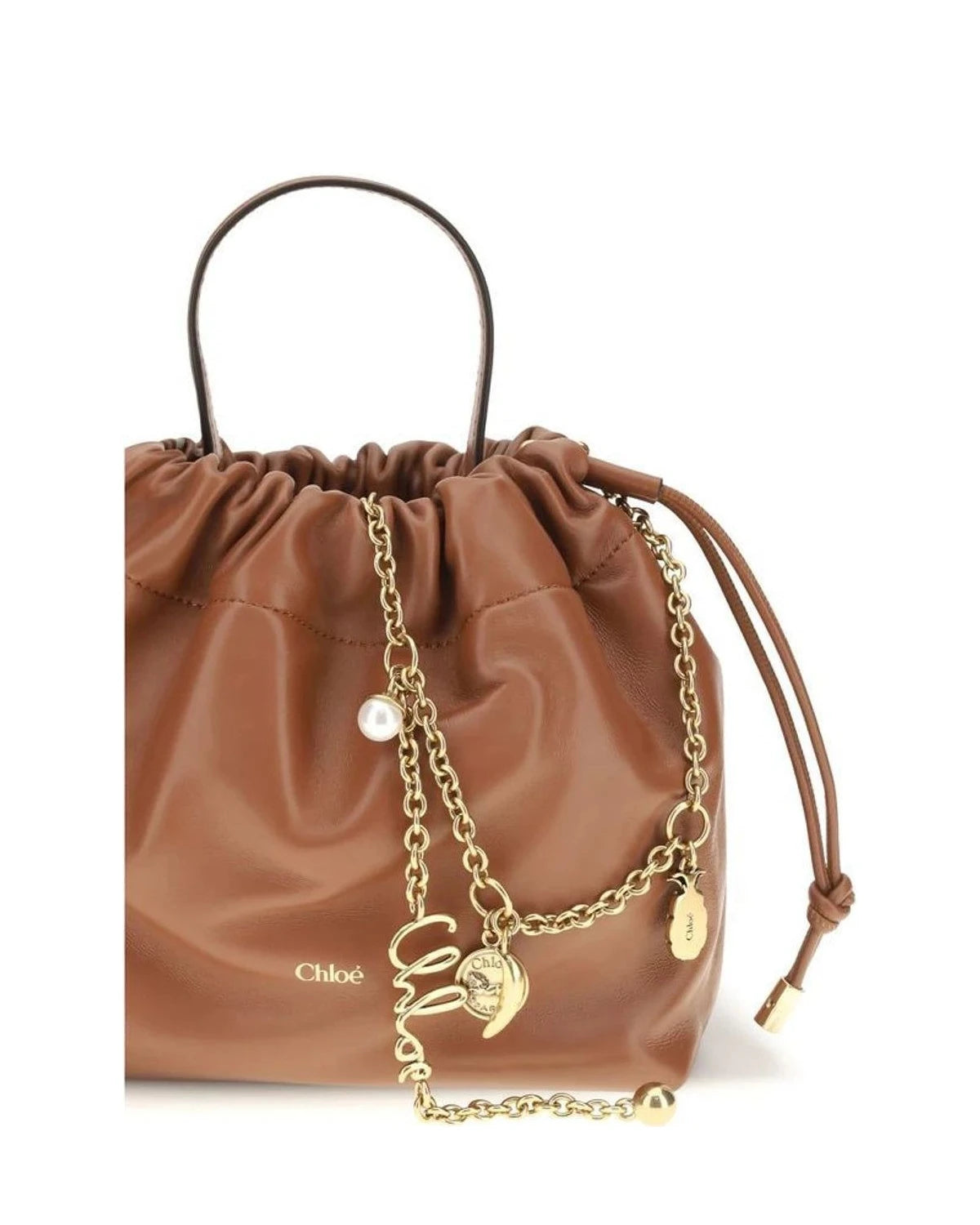 Chloé Brown Bucket Bag