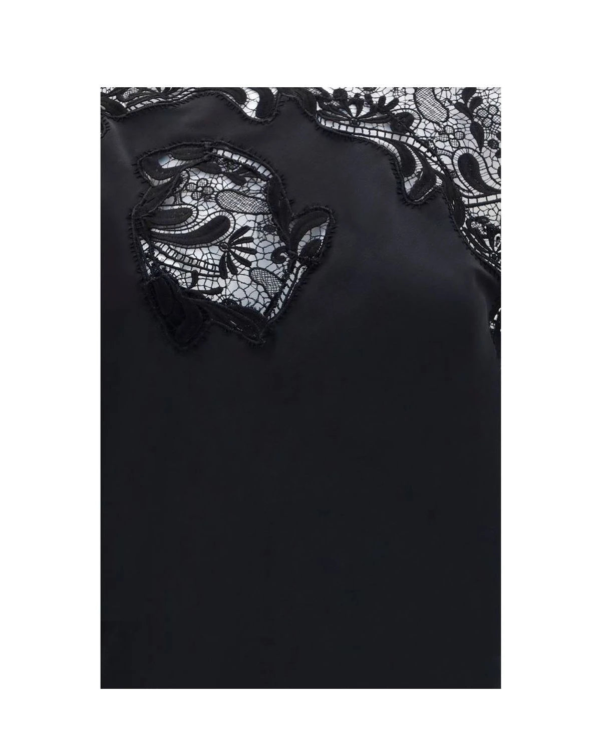Black Silk Cocktail Dress