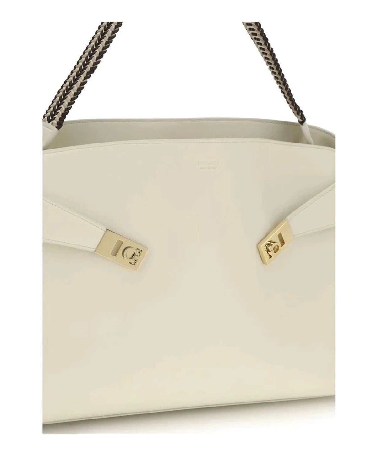 Ferragamo Beige Shoulder Bag
