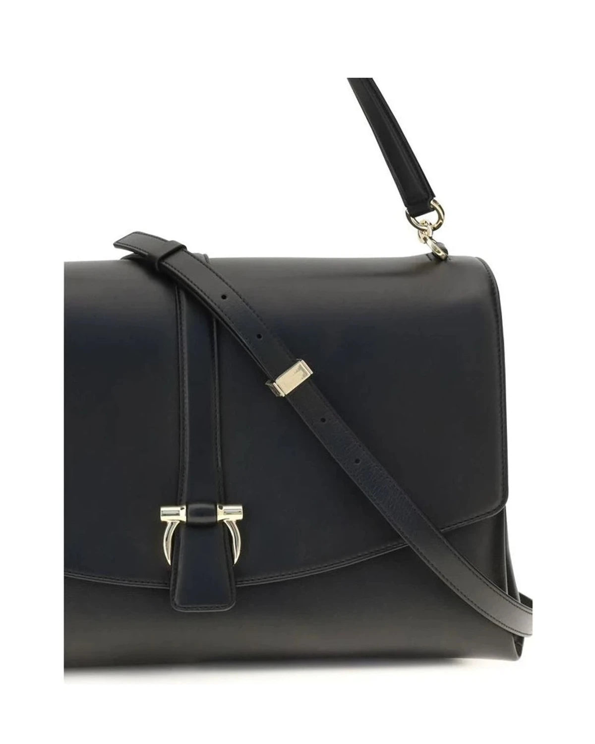 Ferragamo Black Shoulder Bag