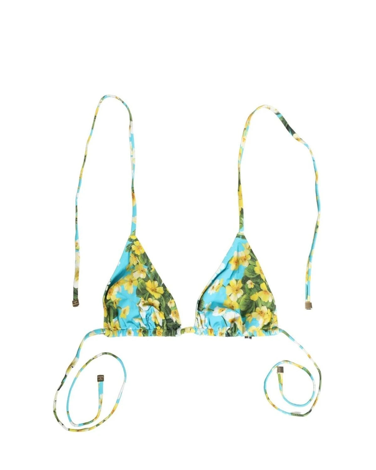 Dolce & Gabbana Swimwear Top in blue, Elastane — view 2