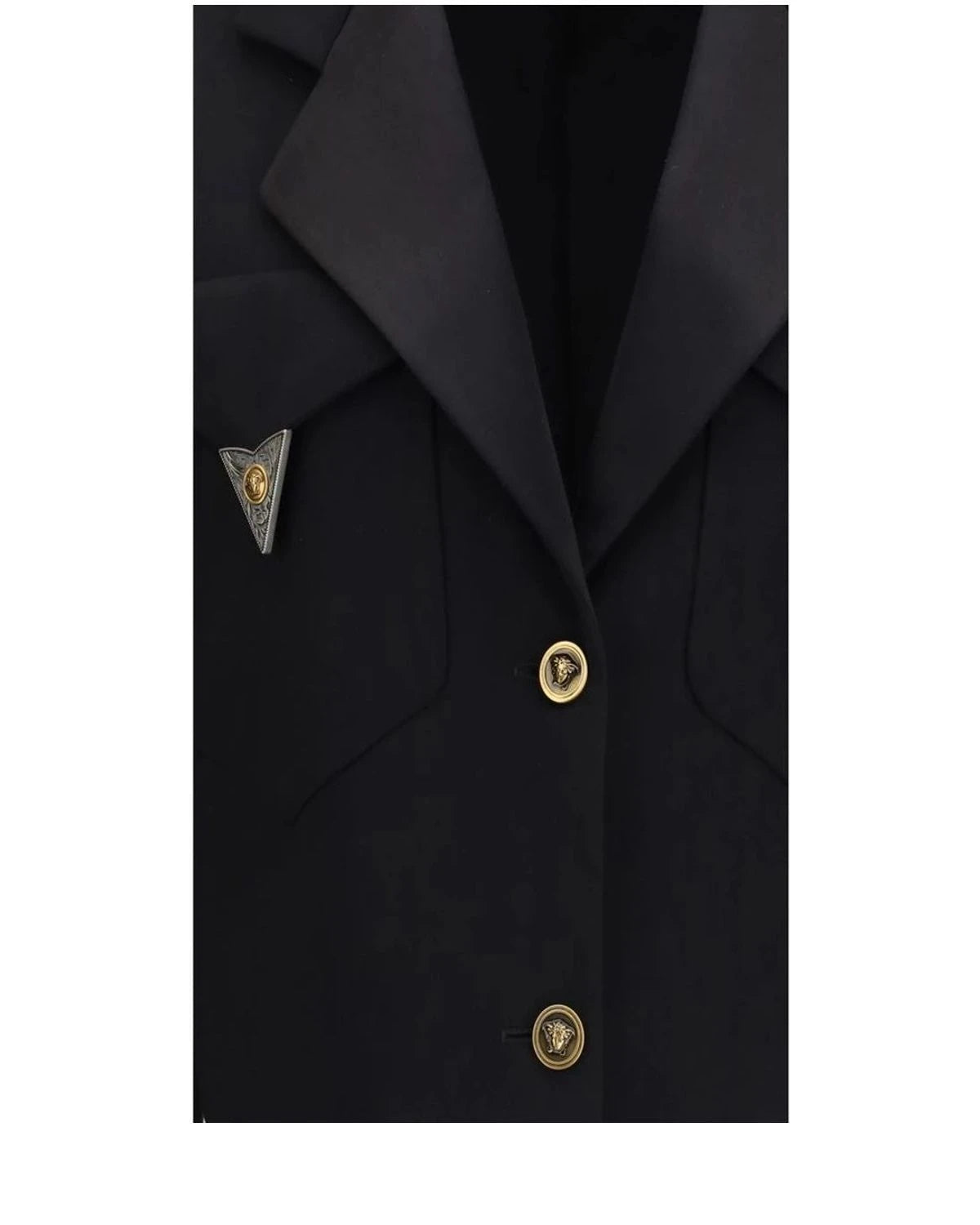 Versace Blazer in black, Merino Wool — view 3