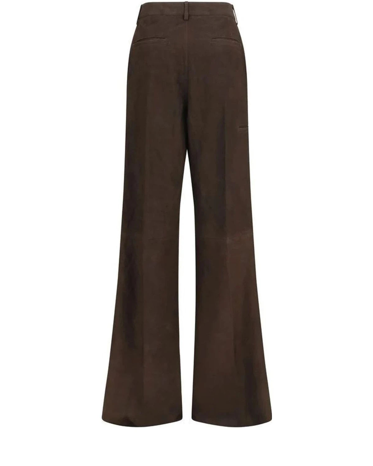 Rick Owens Palazzo Pant in brown, Calf Leather โ view 2