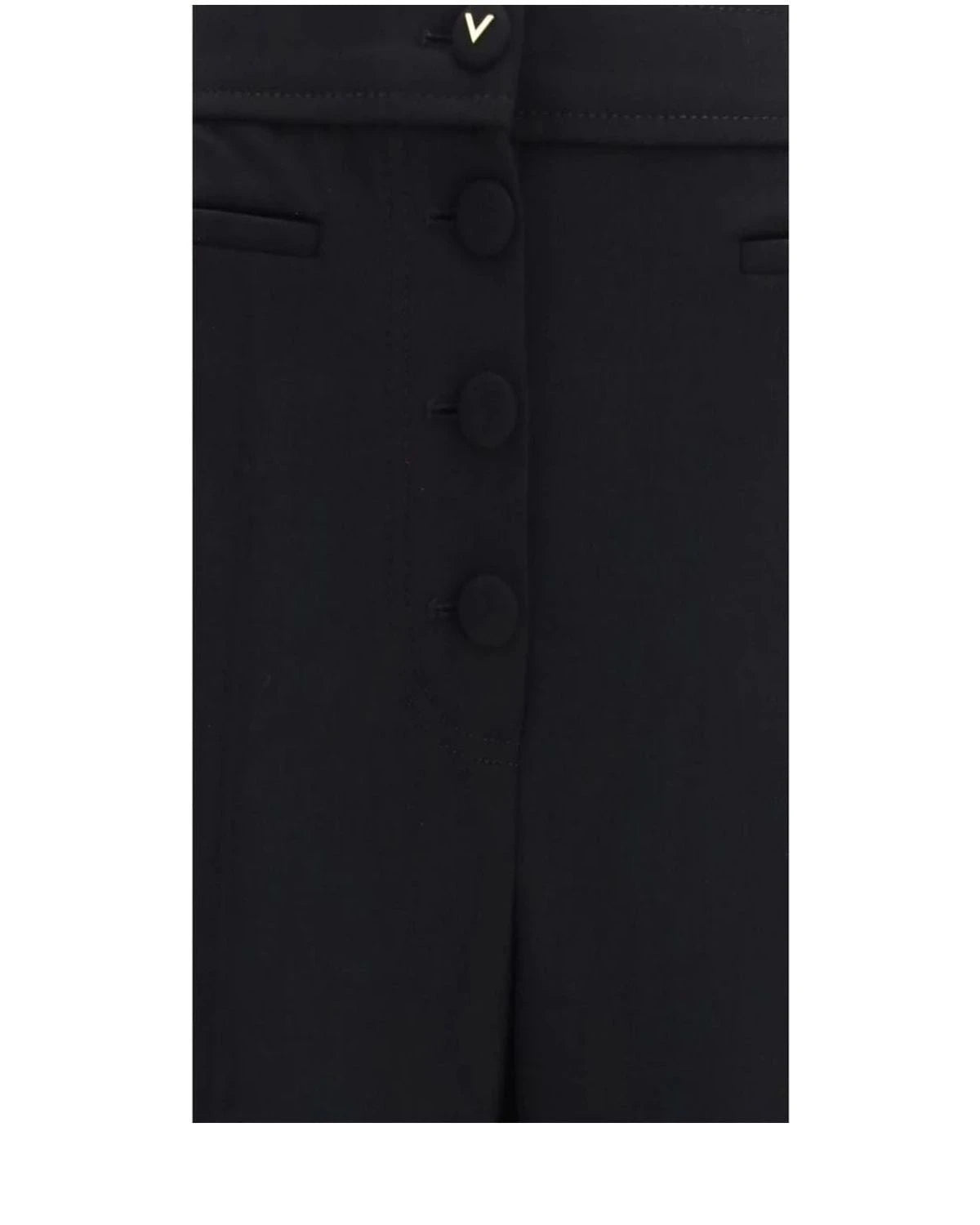 Valentino Garavani Trouser in black, Wool — view 3
