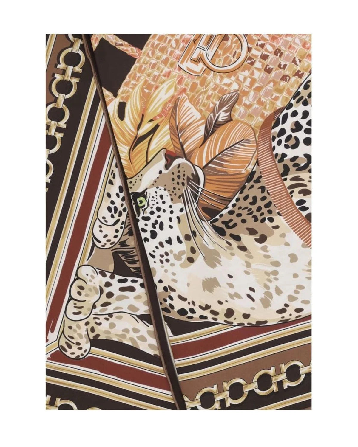 Ferragamo Scarves & Shawl in beige, Silk — view 3