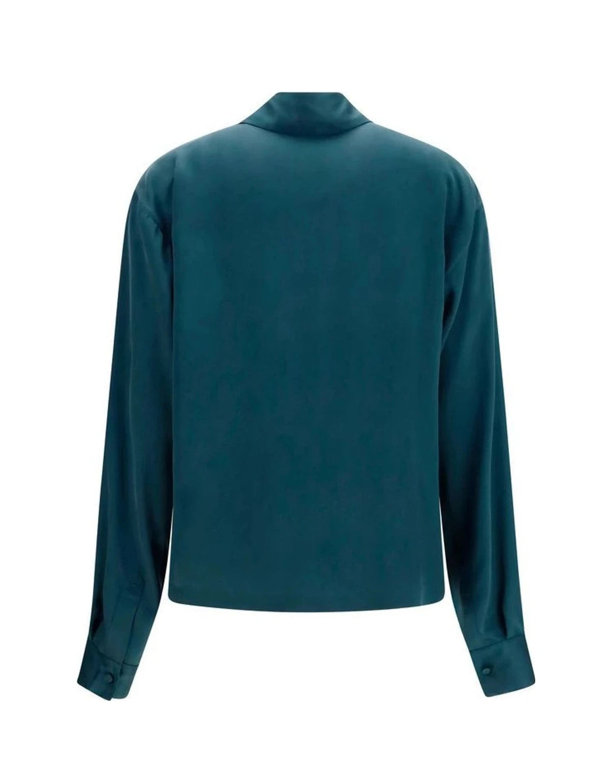 Tom Ford Blouse in blue, Silk — view 2