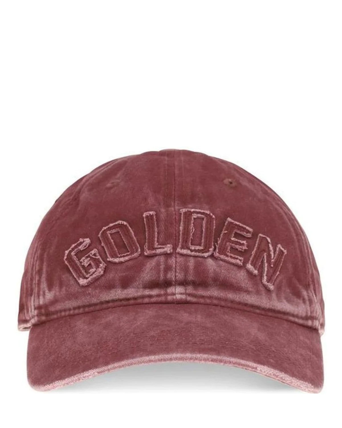 Golden Goose Baseball Cap in red, Cotton