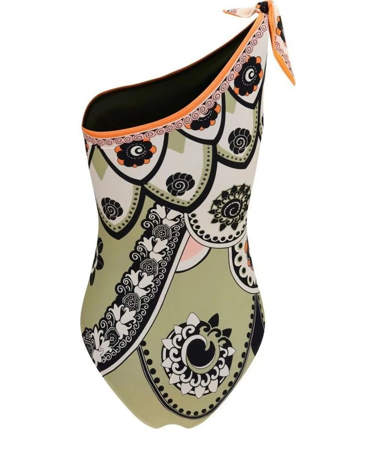 La Double J One-Piece Swimsuit in beige, Polyamide — view 2
