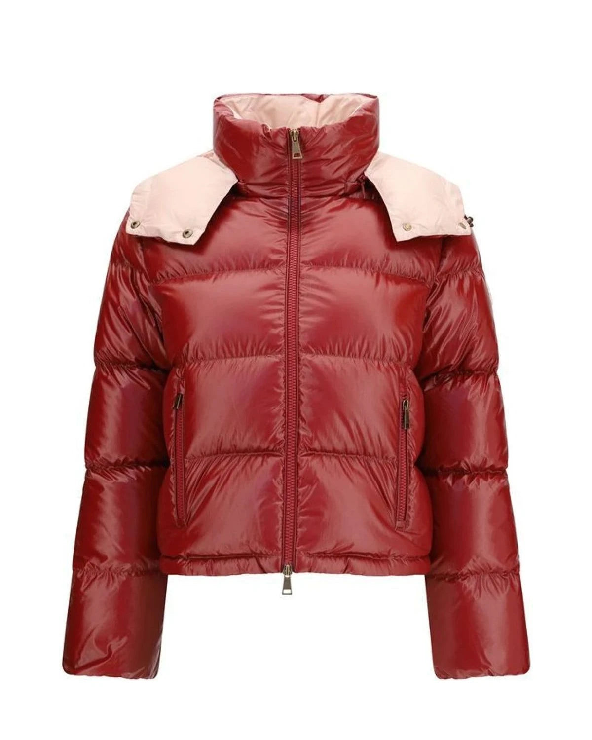 Moncler Puffer Jacket in red, Polyamide