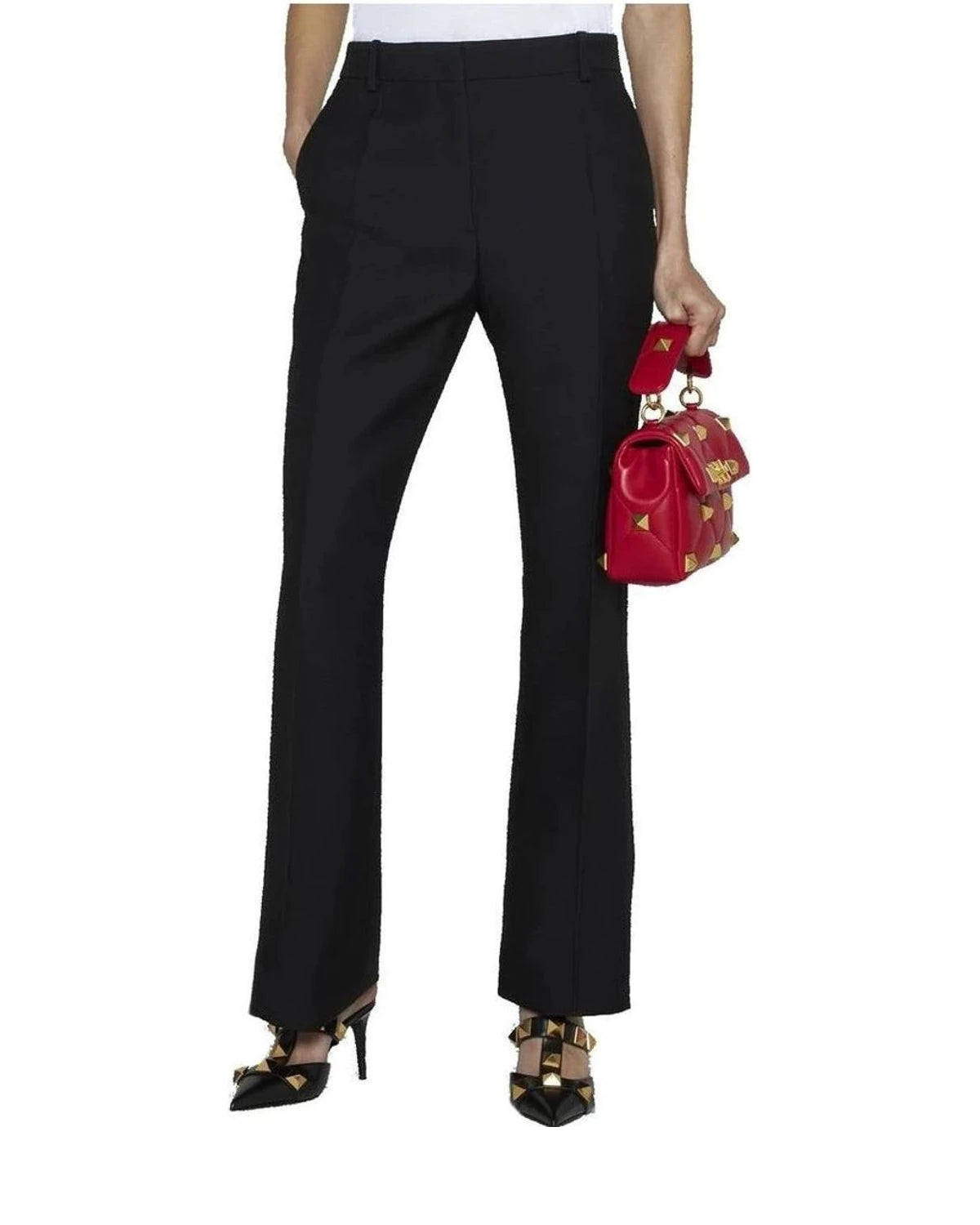 Valentino Garavani Trouser in black, Silk — view 2