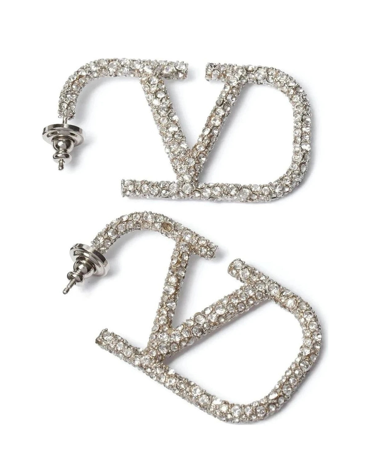 Valentino Garavani Earring in silver, Steel — view 2