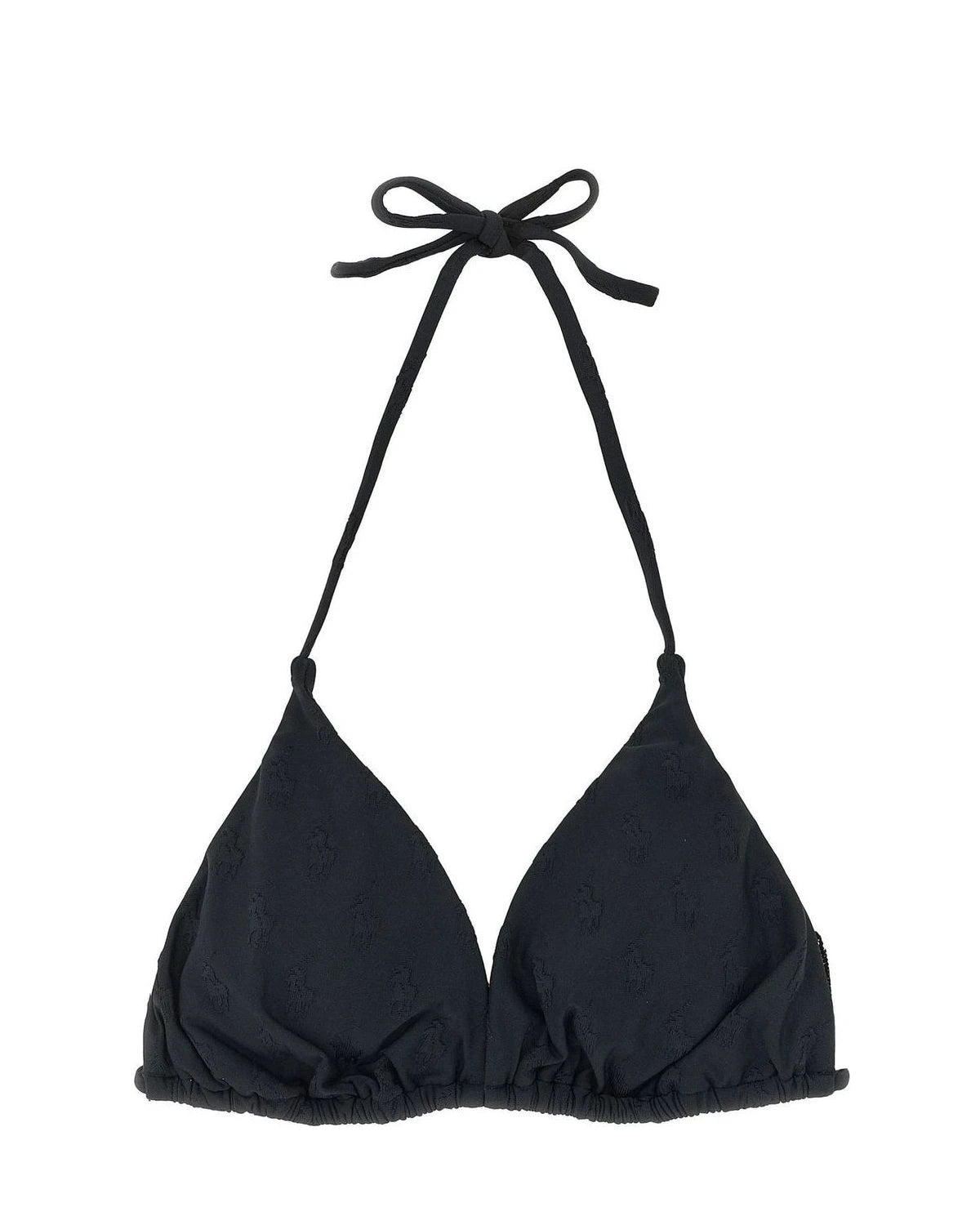 Polo Ralph Lauren Swimwear Top in black, Recycled Polyester
