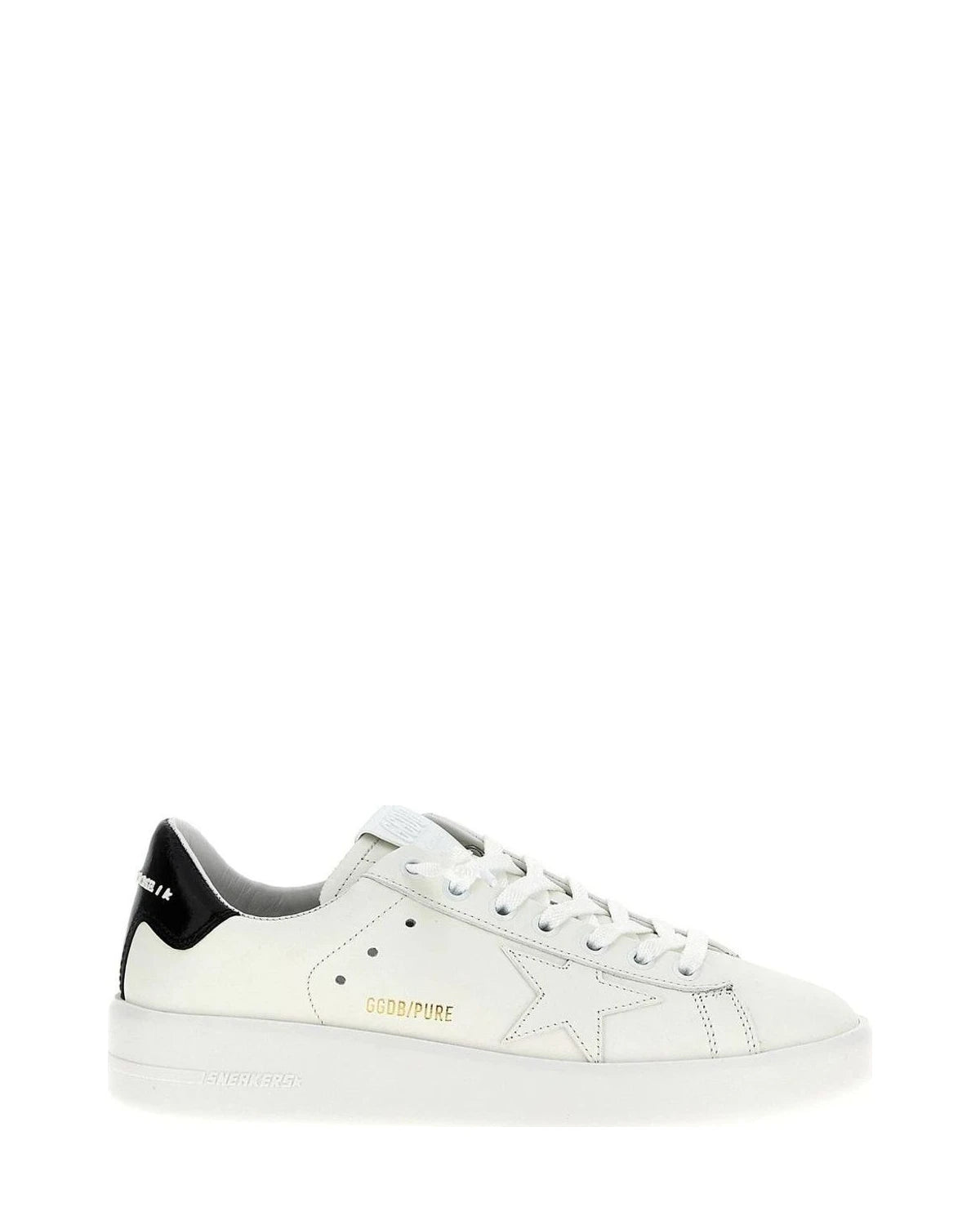 Golden Goose Cowhide Black Sneakers