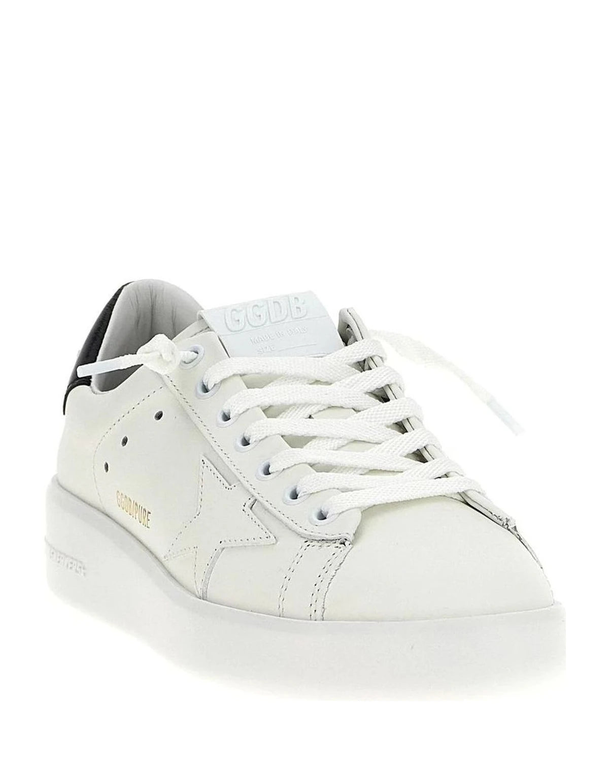 Golden Goose Cowhide Black Sneakers