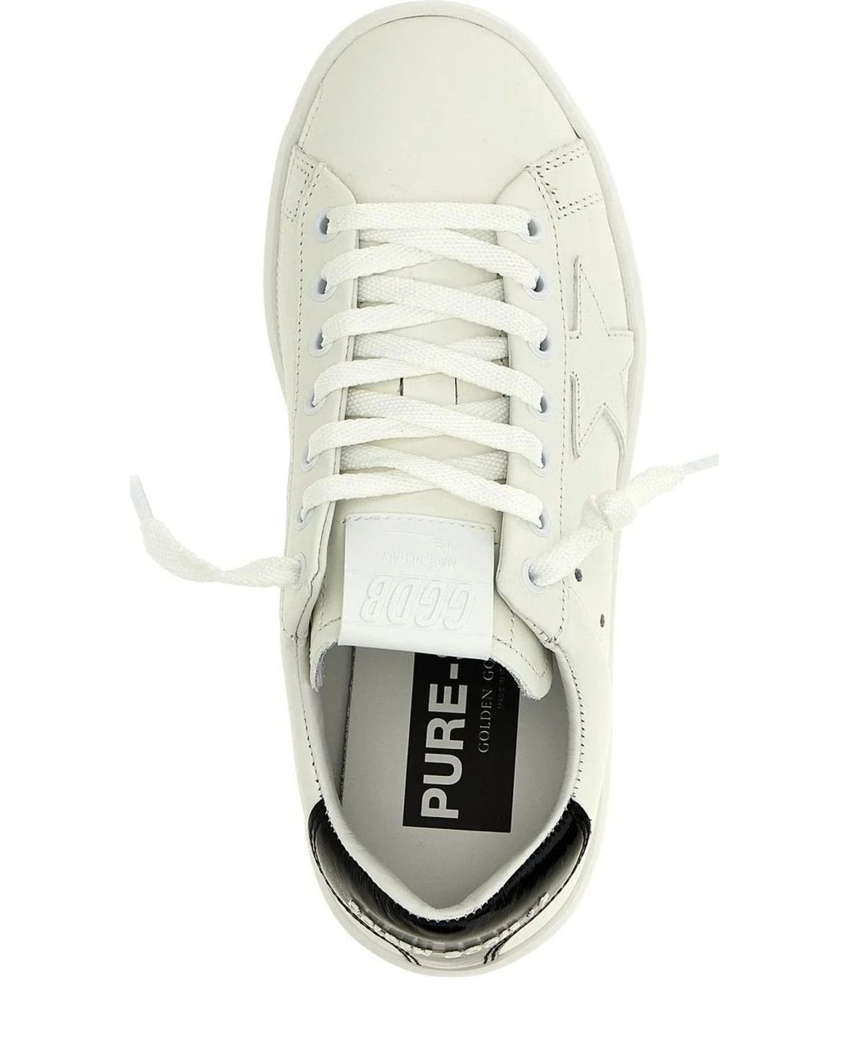 Golden Goose Cowhide Black Sneakers